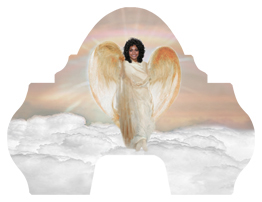 DARAY-L-119-BZ Angel (AA) Clouds Bronze